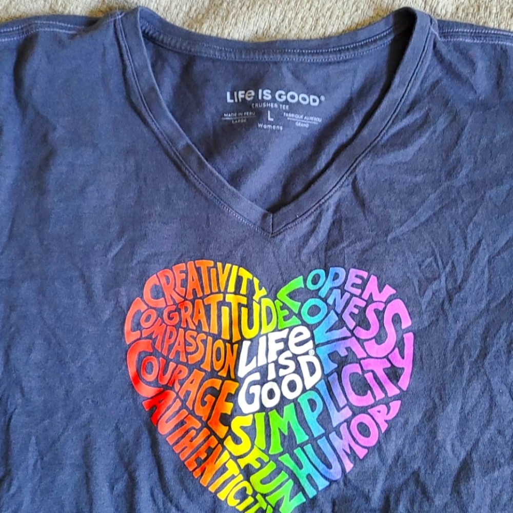 Life is Good tshirt